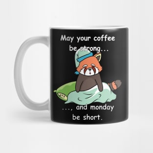 Red Panda - does not like mondays Mug